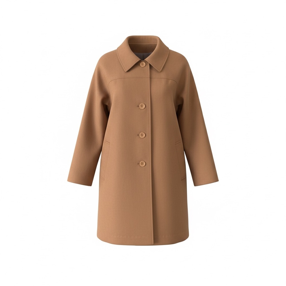 Surrey Classics Vintage Stylish Tan Trench Coat for Women Size L Fall Winter - Picture 2 of 14